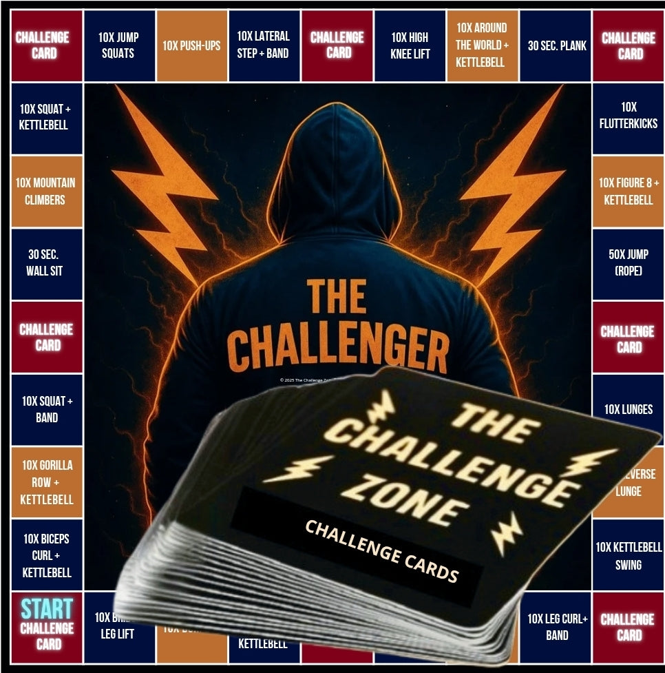 100x100 cm The Challenge Zone Life-Sized Game Board (International Edition)